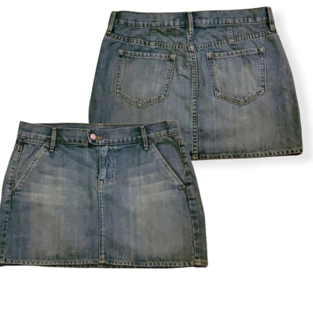 ⚓Old Navy The Perfect Mini Skirt, light denim, size 4